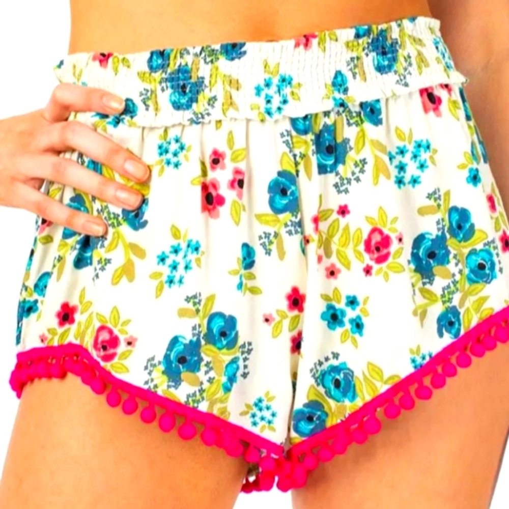 NEW Natural life pom pon lounge shorts, size XL